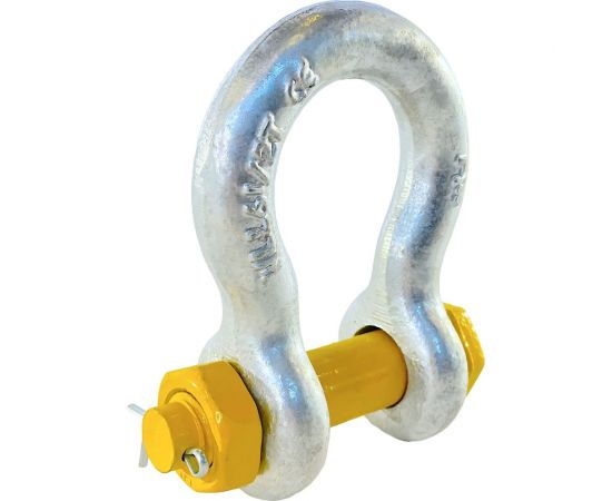 Омегообразная грузовая скоба Центр грузоподъемного оборудования DIN 833, с гайкой, Q=17 т 4687203388225 – изображение 4