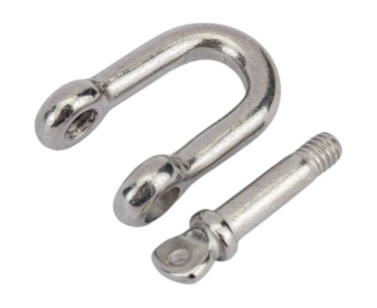 Нержавеющая такелажная скоба KREPFIELD 4 мм, ART 9076, А4 9076А4СКОБА4ММ-1 – изображение 4