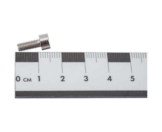 Нержавеющий винт с цилиндрической головкой KREPFIELD M4x10 мм, DIN 912, А2, внутренний шестигранник, полная резьба, 40 шт. 912A2ВИНТПР4Х10-40 – изображение 4