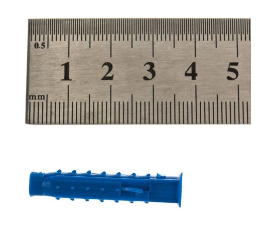 Пластмассовые дюбели с усом Профикреп пакет, 6,0х35 15 шт 113368 – изображение 4