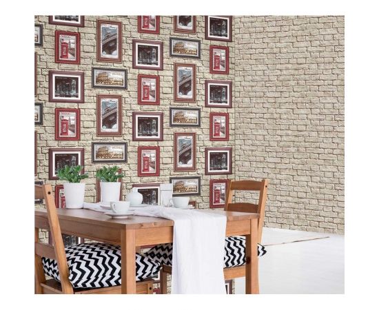 Виниловые обои на бумажной основе Elysium коллекция Фоторамки фон 98915 – изображение 4