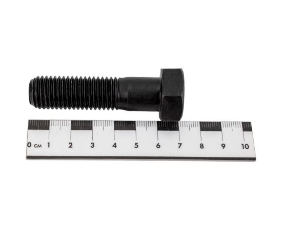 Болт Море-Метизов DIN 931 класс прочности 12.9, оксид, M16x60 мм, 10 шт. BOLT931166010M – изображение 4