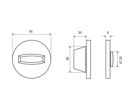 Накладка фиксатор Palladium Z 110 BK GF СТ-00001457 – изображение 5