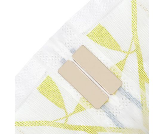 Дверная антимоскитная сетка с магнитным замком REXANT 210x100 см, белая с цветами 71-0224 – изображение 5