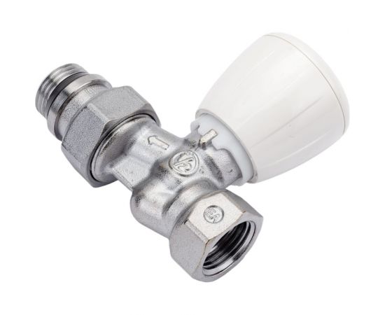 Прямой клапан Giacomini R6TG 1/2, 1/2, ВН, хромированный, отвод с герметичной прокладкой R6X033 – изображение 6