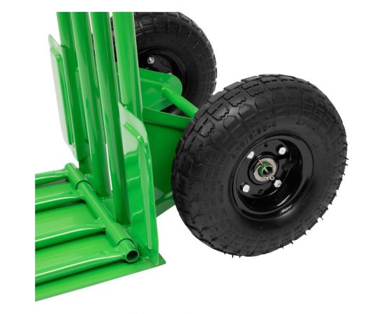 Двухколесная ручная тележка СТРОЙМАШ откидная платформа 312x395 мм, грузоподъемность 200 кг, ТД-200.01.000 17027 – изображение 6