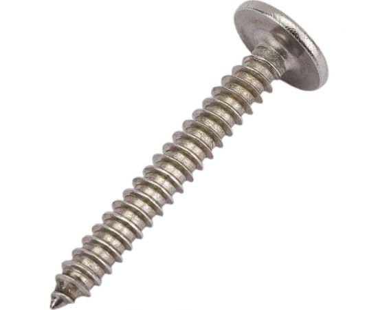 Нержавеющий саморез с прессшайбой KREPFIELD 4,2x32 мм, ART 9999, А2, самонарезающий, крестообразный шлиц PH, 25 шт. 9999A2саморез с прессшайбой4.2X32-25 