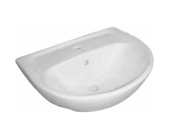 Умывальник Sanita Эталон 55 УП белый, ВКС подходит пьедестал самарский 00022777 