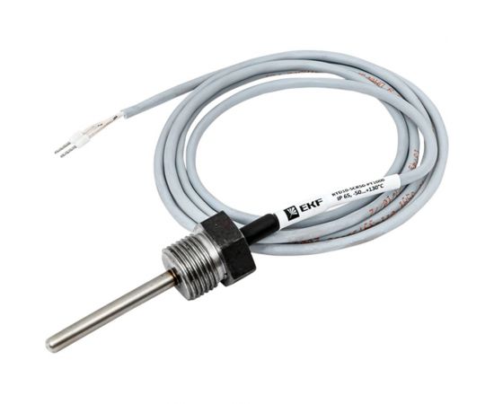 Погружной кабельный датчик температуры жидкости EKF 50 мм RTD10-SCR50-PT1000 