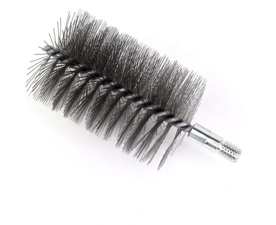 Щетка-ерш для очистки котлов, теплообменников, дымоходов, труб, отверстий OSBORN д75x100x160, сталь 0,35, 1/2"" bsw 808.175-0002 