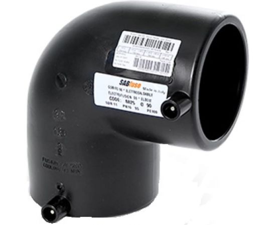 Электросварной отвод 90 SABfuse PN16 PE100 D110 8025110000 