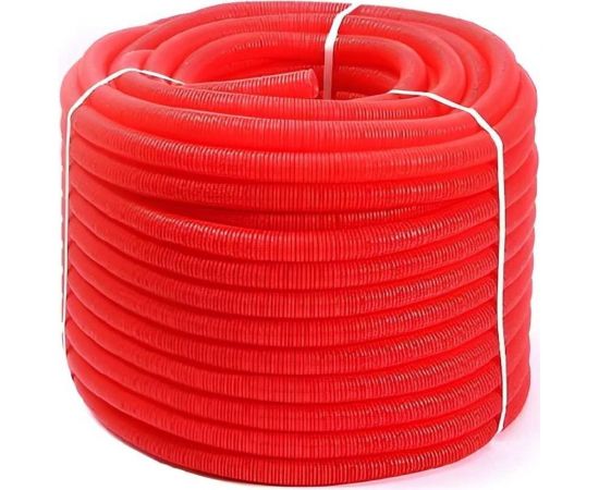 Защитный гофрированный кожух Электропласт Пешель 18 мм, красный, 50 м 18R50PP 