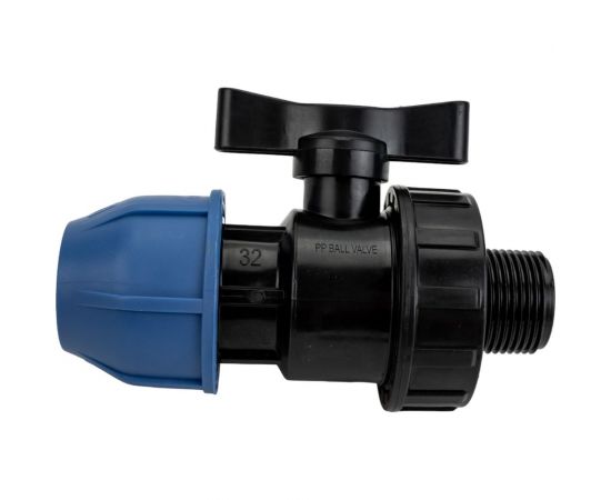 ПНД Кран Rvc 32x1 наружная резьба UNIO/ 12606 