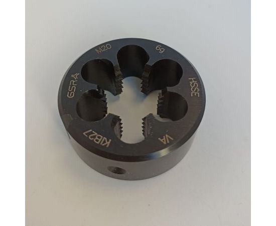 Плашка круглая GSR M12 DIN EN 22568 B HSSE-VAP B00409250 – изображение 2