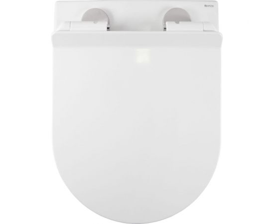 Унитаз подвесной безободковый с сиденьем с микролифтом BOND F03-10 – изображение 2