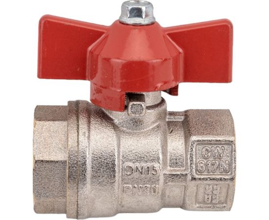 Шаровой кран ITAP муфтовый, стандартный проход, бабочка, 1/2 ART 118 ""Vienna"" – изображение 2