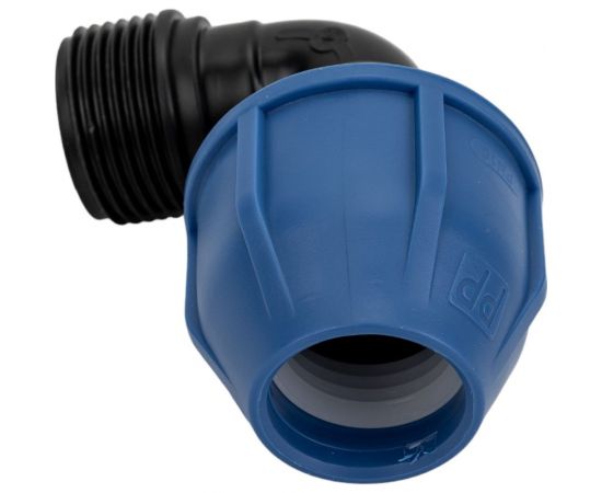 ПНД Отвод Rvc наружная резьба 25x1 UNIO/ 12573 – изображение 2