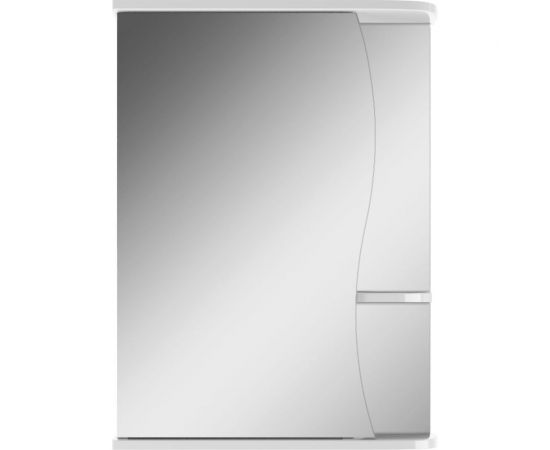 Шкаф-зеркало Айсберг Волна 1-50 левый DA1030HZ – изображение 2