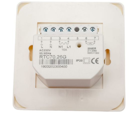 Терморегулятор Grandeks RTC 70.26 кремовый 1860 – изображение 3