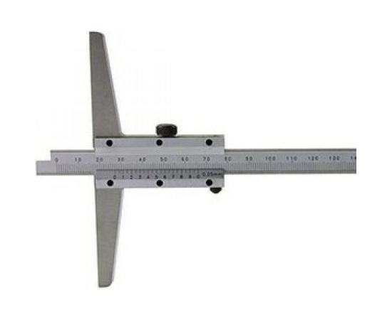 Штангенглубиномер ШГ 0-200 0.05 1 кл. точности КАЛИБРОН 104530 – изображение 3