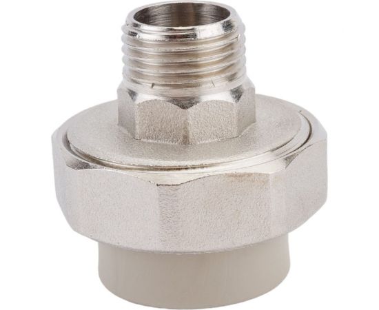 Комбинированная муфта VRT разъемная, наружная, 25х1/2"", EVER plast, серый 540013 – изображение 3