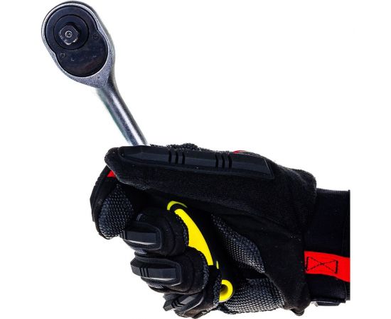 Трещотка WMC TOOLS реверсивная, с резиновой ручкой, 3/8(L-200мм,24зуб.) 48824 80234 – изображение 3