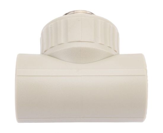 Тройник комбинированный с наружной резьбой VALFEX PP-R серый, 32 мм х3/4"" 10128132Г 127-0439 – изображение 3