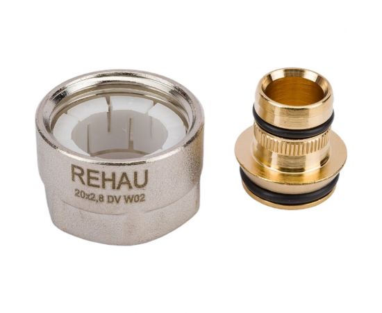 Резьбозажимное соединение Rehau НГ ЕК 3/4 20 x 2,8 12663621003 – изображение 3