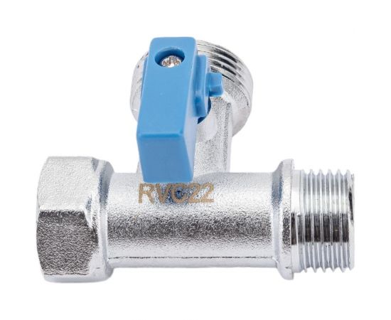 Кран для бытовой техники Rvc тройник (15) 1/2 г х3/4 ш х1/2 ш 13551 – изображение 3