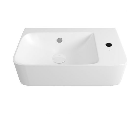 Раковина Teymi Hanna 45 правая, подвесная, белая T50903 ЦБ-00267351 – изображение 3