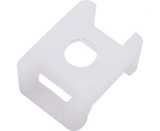 Монтажная площадка под винт IEK ПМ 22х16х6 мм, белая, 100 шт. UHP33-22-16-6-100-K01 – изображение 3