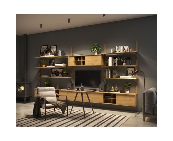 Складная опора с верхним креплением GTV 40x710, с регулировкой наклона и высоты, черный NM-X-LINE40710-20 – изображение 4