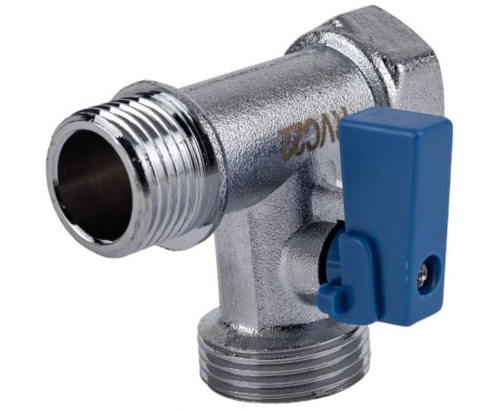 Кран для бытовой техники Rvc тройник (15) 1/2 г х3/4 ш х1/2 ш 13551 – изображение 4