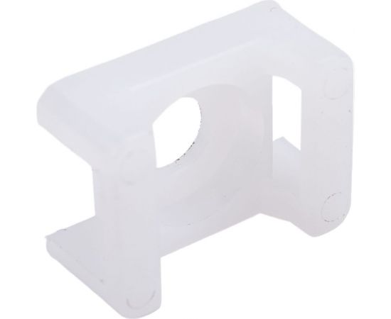 Монтажная площадка под винт IEK ПМ 22х16х6 мм, белая, 100 шт. UHP33-22-16-6-100-K01 – изображение 4