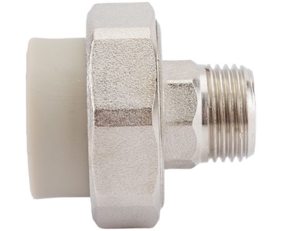 Комбинированная муфта VRT разъемная, наружная, 25х1/2"", EVER plast, серый 540013 – изображение 5