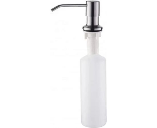 Мойка для кухни из нержавеющей стали WISENT с раздвижным коландером, дозатором и смесителем wg5050 (50x50 см) WGS35050/W302644/W405A/W4998-4/WGER010 – изображение 5