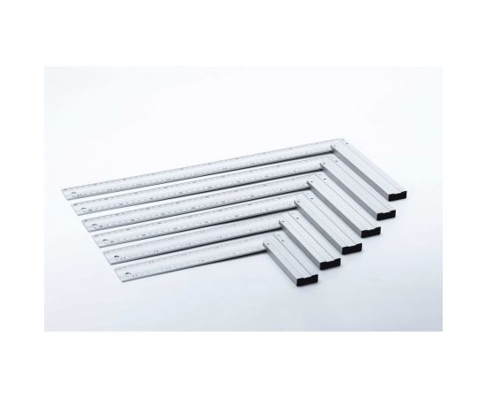 Cтроительный угольник ALUKOMTOOLS двухсторонний - 30 см 211513300A – изображение 5