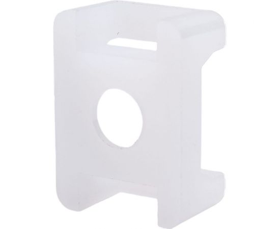Монтажная площадка под винт IEK ПМ 22х16х6 мм, белая, 100 шт. UHP33-22-16-6-100-K01 – изображение 5