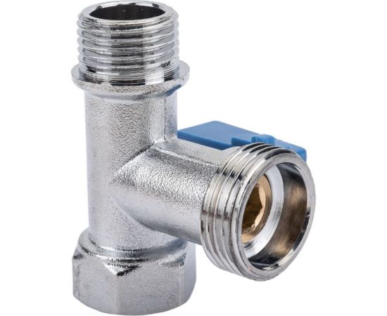 Кран для бытовой техники Rvc тройник (15) 1/2 г х3/4 ш х1/2 ш 13551 – изображение 5