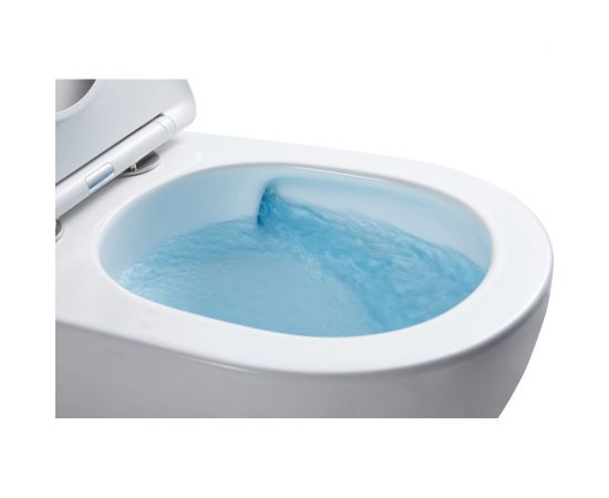 Подвесной унитаз Azario grado 490x365x370 безободковый, антивсплеск, торнадо, микролифт az-0046-uq 00081016 – изображение 5