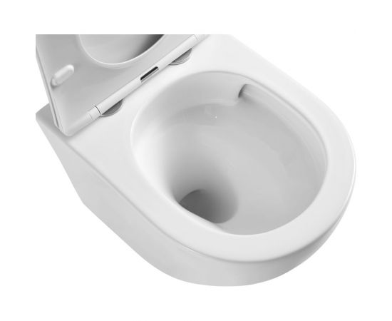 Подвесной унитаз Azario grado 490x365x370 безободковый, антивсплеск, торнадо, микролифт az-0046-uq 00081016 – изображение 8