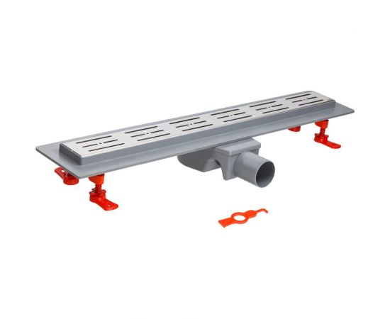 Водоотводящий желоб AV Engineering с поворотным выпуском D50, 65x600 мм AVE5016560 