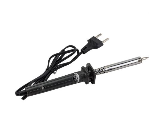 Электрический паяльник TDM ПЭ-60 с жалом типа ""конус"", в комплекте подставка, 60 Вт, ""Гранит"" SQ1025-0202 