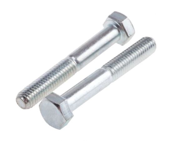 Болт ЦКИ DIN 931, М27x150 мм, 8.8, цинк, SW41 23875 