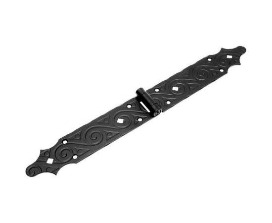 Фигурная петля Домарт серия ЯРОСЛАВЛЬ (200x200 мм; кованая; черный) 170332 