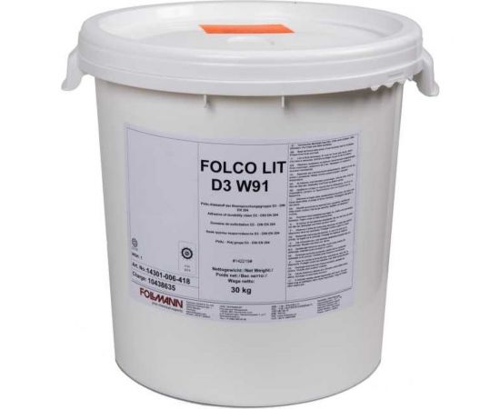 Клей Follmann FOLCO LIT D3 W91/1 (ведро 30 кг) 14301-006-418-11 