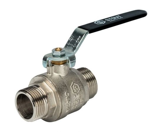 Шаровой полнопроходной кран STOUT НР/НР, ручка рычаг 3/4 RG008Q0F4SEIDH 