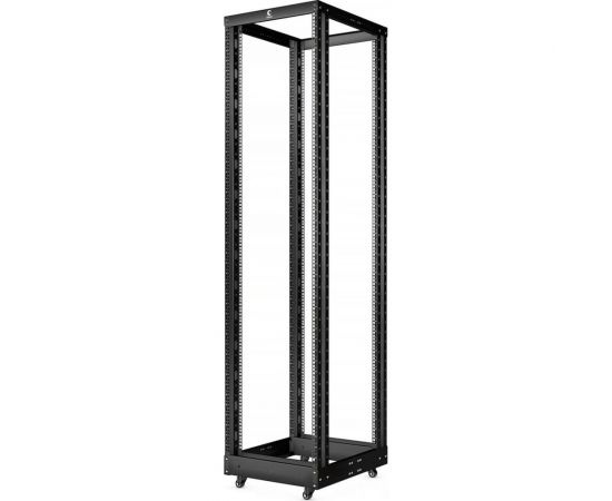 Открытая двухрамная усиленная стойка Cabeus 19"", 37U, цвет черный RA-37U-1000-BK 