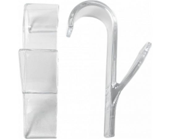 Комплект крючков для полотенцесушителя PRIMANOVA 2 шт. прозрачный, d=20мм M-B24-16 