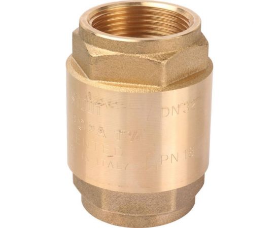 Обратный пружинный клапан STOUT Svc-0011-000032 1 1/4"" муфтовый, с металлическим седлом RG008T8CLI9LTE 